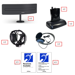 AUDIOropa IR-KIT-2 Kit for Small to Medium Spaces